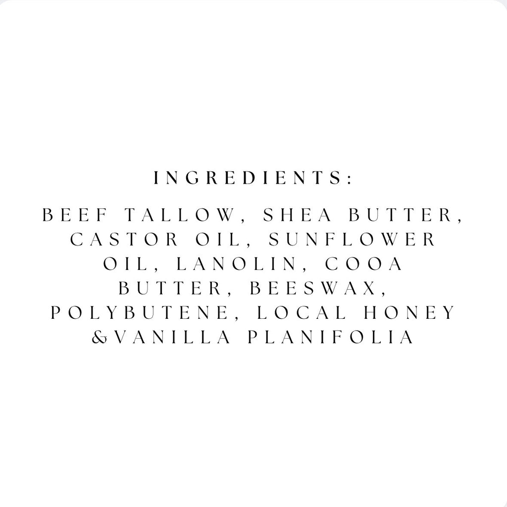 HONEY TALLOW LIP BUTTER